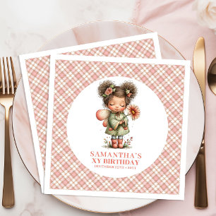 Servilleta De Papel De Cena Encantadora Fiesta de Cumpleaños número 2 de Hada