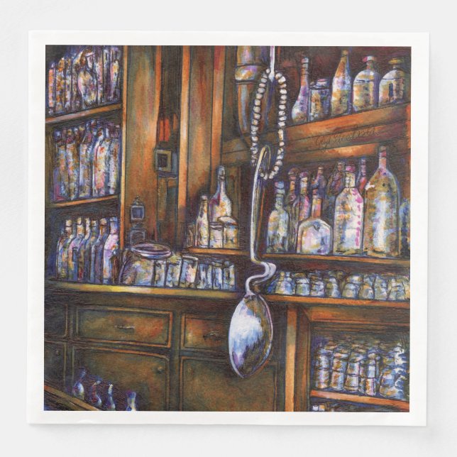 Servilleta De Papel De Cena Entendido implícitamente (Anverso)