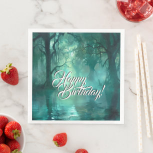 Servilleta De Papel De Cena Espectacular ciénaga verde