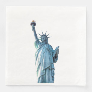 Servilleta De Papel De Cena Estatua de la Libertad Ciudad de Nueva York