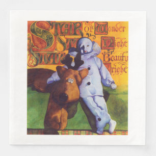 Servilleta De Papel De Cena ESTRELLA DE MARAVILLOSAS Napkins Standard DE papel