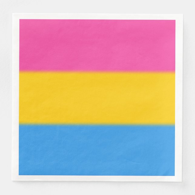 Servilleta De Papel De Cena Falln Pansexual Pride (Anverso)