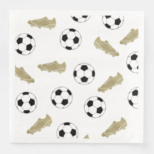 Servilleta De Papel De Cena Fans del Ball Football Club de Clásica Limpieza de