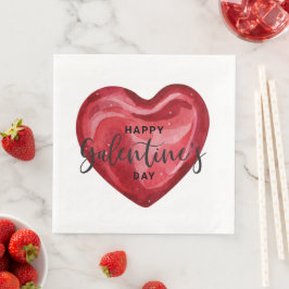 Servilleta De Papel De Cena Feliz Día de las Galentinas