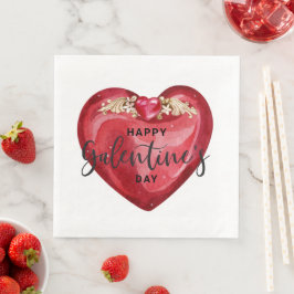 Servilleta De Papel De Cena Feliz Día de las Galentinas