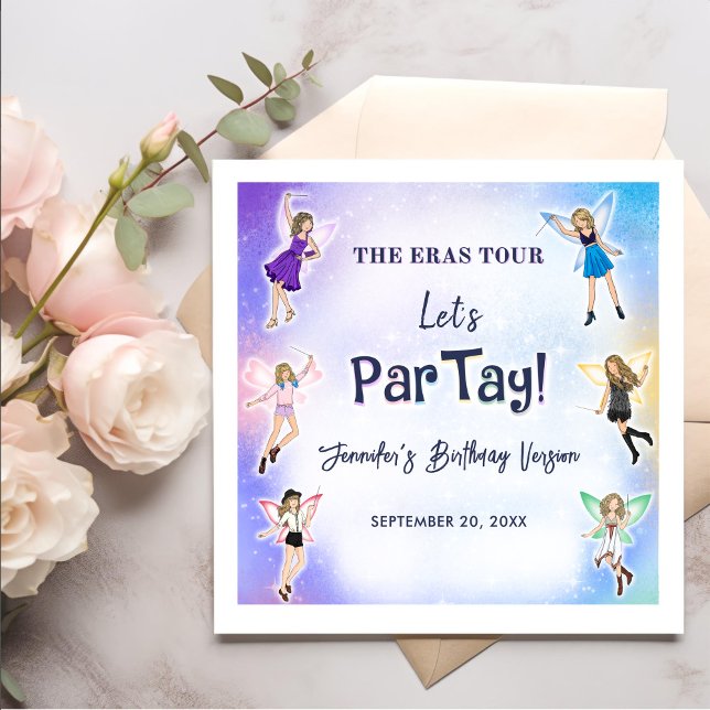 Servilleta De Papel De Cena Fiesta de cumpleaños de la era (Subido por el creador)