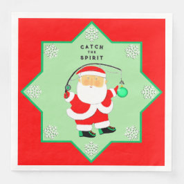 Servilleta De Papel De Cena Fiesta navideña de navidades