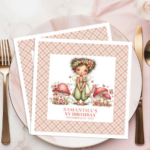 Servilleta De Papel De Cena Fiesta temática de jardín caprichoso de hadas Cott