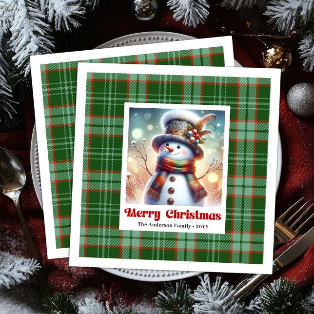 Servilleta De Papel De Cena Funny Christmas Snowman Napkins Printable Kids  (Funny Christmas Snowman Napkins Printable Kids Style Gold

)