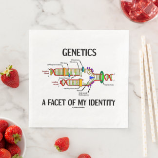 Servilleta De Papel De Cena Genética Un Aspecto De Mi Identidad Replicación De