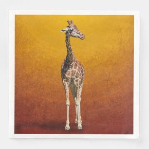 SERVILLETA DE PAPEL DE CENA GIRAFFE