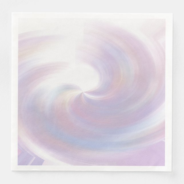 Servilleta De Papel De Cena giro romántico (Anverso)