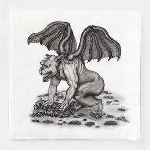 Servilleta De Papel De Cena Golem Gargoyle