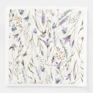 Servilleta De Papel De Cena Hygge Wildflowers Meadow