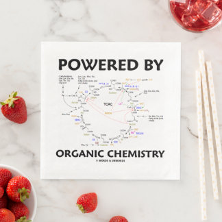 Servilleta De Papel De Cena Impulsado Por La Química Orgánica Krebs Cycle Humo
