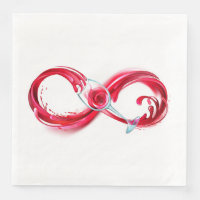 Infinito con vino Rojo