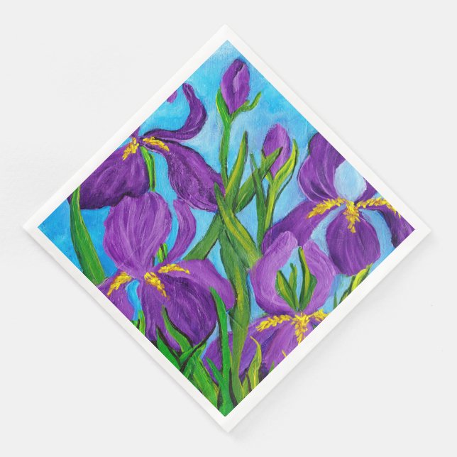 Servilleta De Papel De Cena Iris Napkin (Esquina)