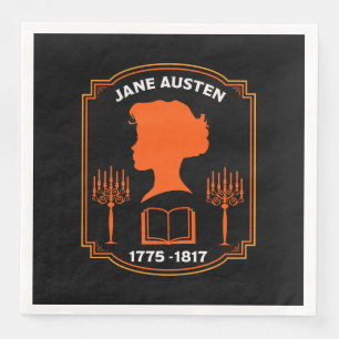 Servilleta De Papel De Cena Jane Austen English Novelist