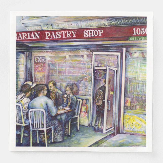 Servilleta De Papel De Cena Jocund (Anverso)