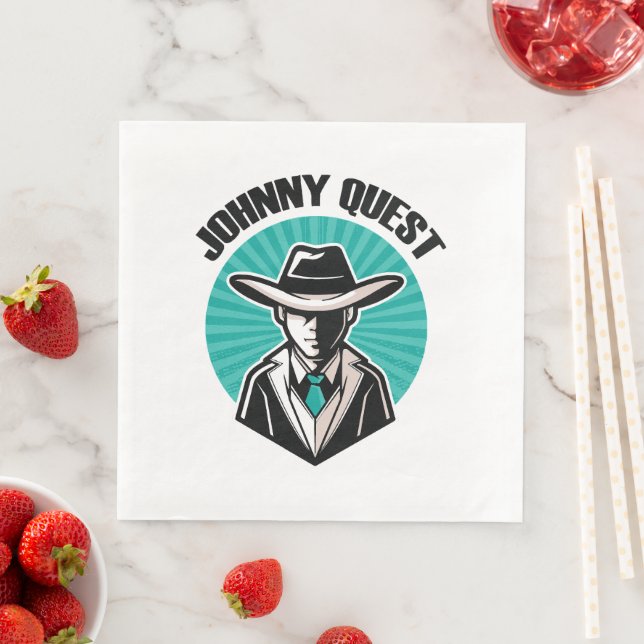 Servilleta De Papel De Cena Johnny Quest (In situ)
