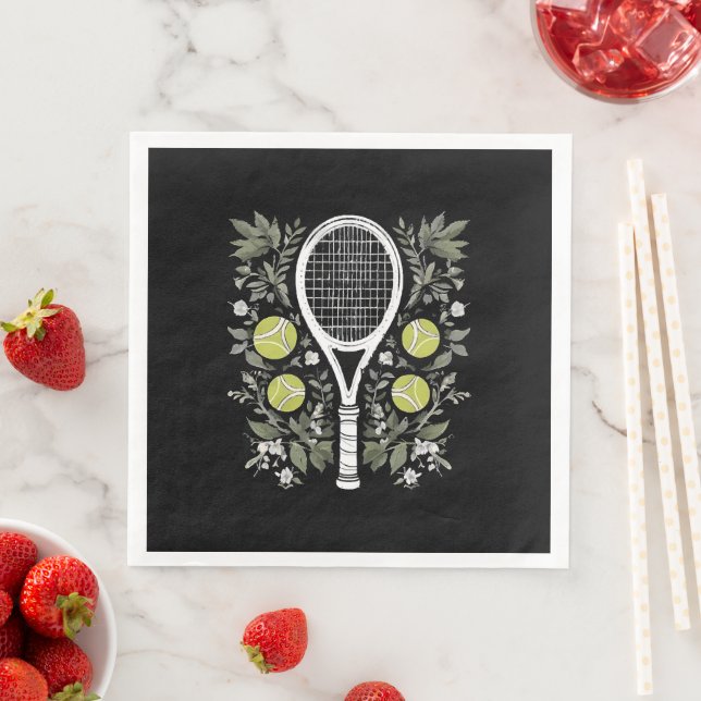 Servilleta De Papel De Cena Jugador de tenis (In situ)