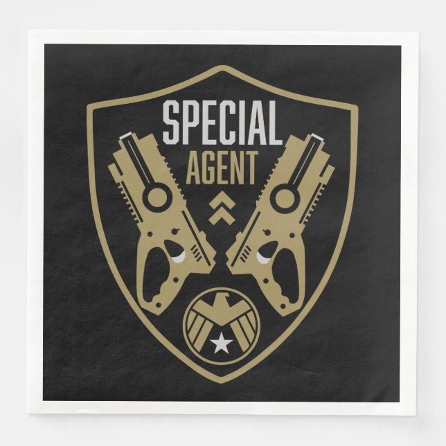 Servilleta De Papel De Cena Kids Toy Dart Gun Battle (Anverso)