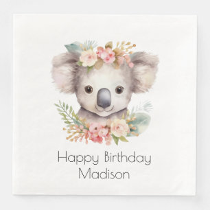 Servilleta De Papel De Cena Koala Australia personalizada