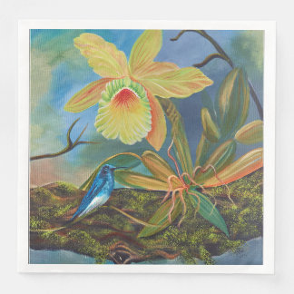 Servilleta De Papel De Cena Kolibri Papierserviette Dinner