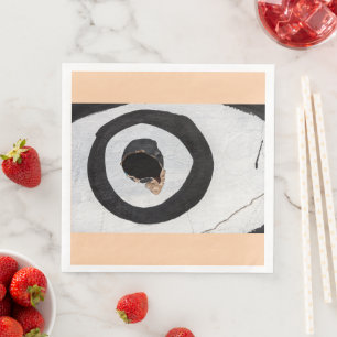 Servilleta De Papel De Cena lágrimas de objetivo