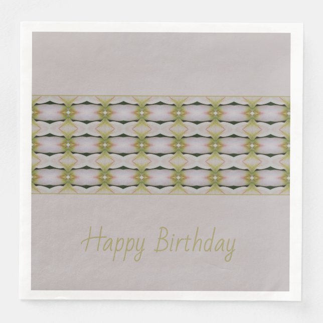 Servilleta De Papel De Cena Light Mauve Pastel (Anverso)