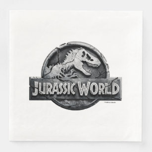 Servilleta De Papel De Cena Logo del Jurásico Mundial