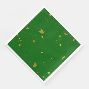 Servilleta De Papel De Cena Los lagos de oro y el verde esmeralda