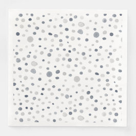 Servilleta De Papel De Cena Lucas Confetti Dots de color de agua Papel Napkin
