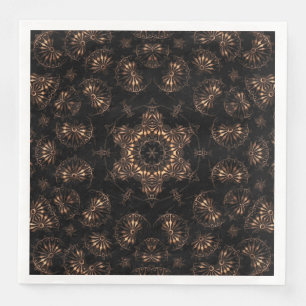 Servilleta De Papel De Cena Mandala de la Edad de Bronce