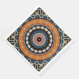 Servilleta De Papel De Cena Mandala Napkins