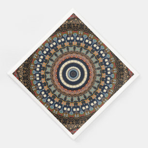 Servilleta De Papel De Cena Mandala Napkins