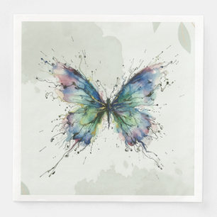 Servilleta De Papel De Cena Mariposa