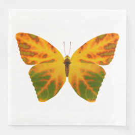 Servilleta De Papel De Cena Mariposa Aspen Leaf 1