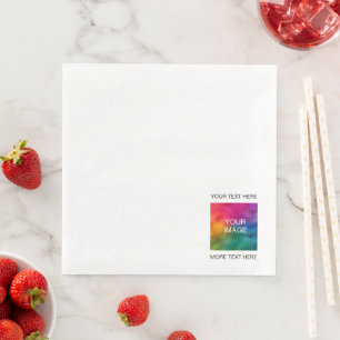 Servilleta De Papel De Cena Mejor plantilla de texto agregar imagen personaliz