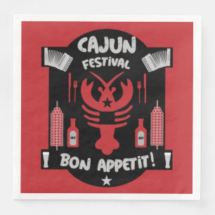 Servilleta De Papel De Cena Mejores Cocineros Cajunes Servilleta