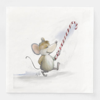 Servilleta De Papel De Cena Merry Mouse Moe Paper Napkin