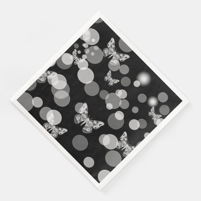 Servilleta De Papel De Cena Moderno y elegante (Esquina)