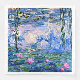 Servilleta De Papel De Cena Monet - Lilies de agua, 1919