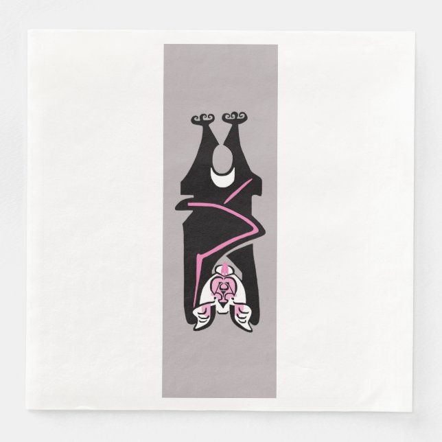 Servilleta De Papel De Cena MTD espeluznante - Halloween (Anverso)