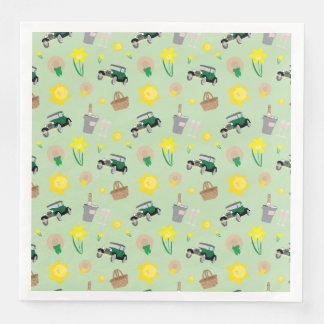 Servilleta De Papel De Cena Nantucket Daffodil Weekend Paper Napkins