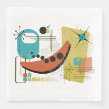 Napkin de papel Retro Redux clásico