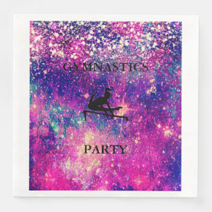 SERVILLETA DE PAPEL DE CENA NAPKINS, FIESTA DE GIMNASTICA