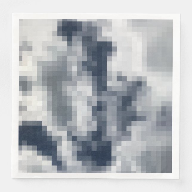 Servilleta De Papel De Cena Napkins Fiesta Pixelado (Anverso)