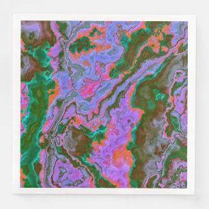 Servilleta De Papel De Cena Napkins Sour Marble