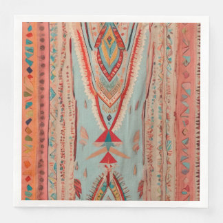 Servilleta De Papel De Cena Native America Pattern
